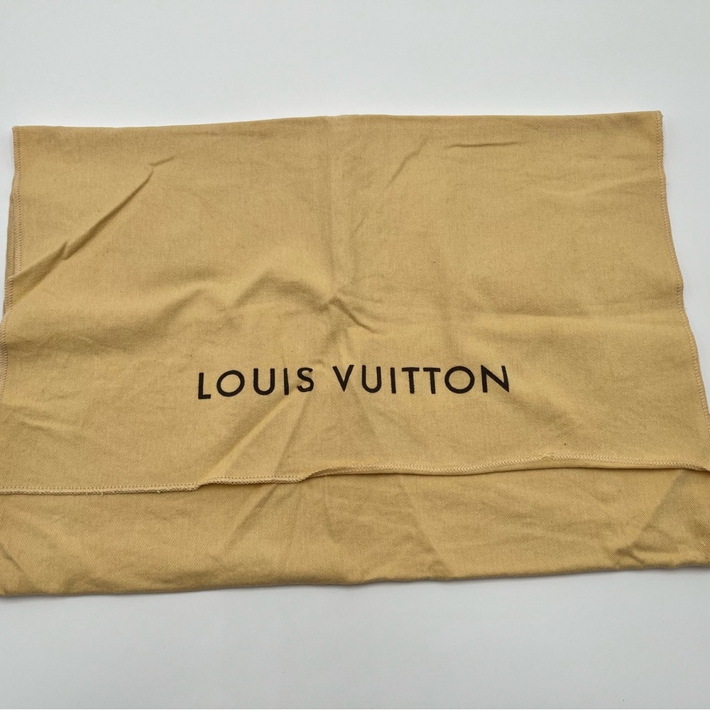 Louis Vuitton Beige Dust Bag Cotton Pouch
